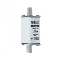 Изображение товара EKF PROxima Плавкая вставка ППН-33 100/ 63А габарит 00С.