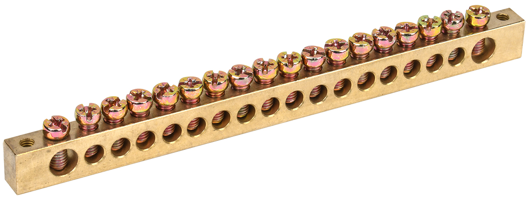 Изображение товара IEK Шина PEN земля-ноль 8×12 мм 20/2