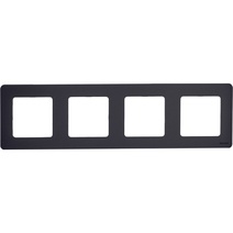 Изображение товара Legrand/Daccord INSPIRIA Антрацит Рамка - 4 поста.