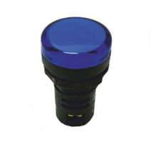 Изображение товара CHINT Индикатор ND16-22D/2 синий AC/DC230В (R)