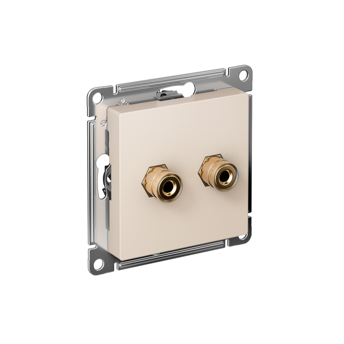 Изображение товара Systeme Electric AtlasDesign Беж Аудиорозетка двухместная Изображение товара Systeme Electric AtlasDesign Беж Аудиорозетка двухместная