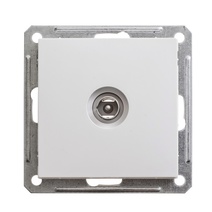 Изображение товара Systeme Electric Wessen 59 Бел Розетка TV оконечная