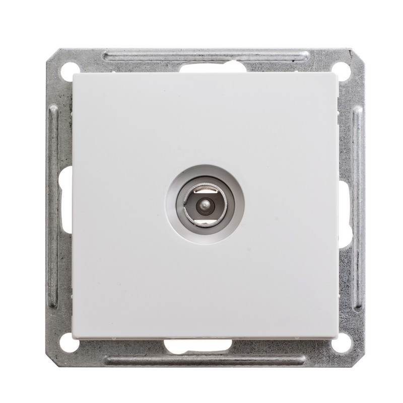 Изображение товара Systeme Electric Wessen 59 Бел Розетка TV оконечная