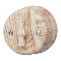 Изображение товара BIRONI Лизетта Пластик Карельская сосна Выключатель проходной 1-кл