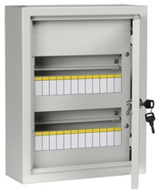 Изображение товара IEK TITAN 3 Корпус металлический ЩРн-24 (395х310х120мм) IP31