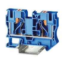 Изображение товара DKC Nuputuk Клемма проходная, зажим push-in, 2 точки подключения, 10 кв.мм, синяя