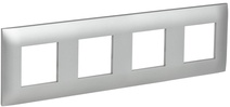 Изображение товара IEK SKANDY Серебряный Рамка 4-ая SK-F04S