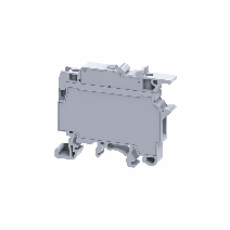 Изображение товара КЭАЗ Клемма для предохранителей с индикатором винтовая OptiClip CF-4-HESILA-240V-(5x20)-6,3A-(0,2-6)-серый.