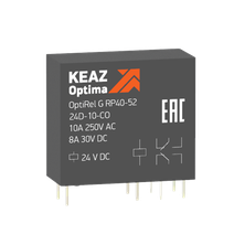 Изображение товара КЭАЗ Реле промежуточное OptiRel G RP40-52-24D-10-CO.