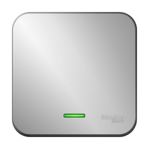 Изображение товара Systeme Electric Blanca наруж Алюминий Переключатель 1-клавишный с подсветкой 10А, 250B, изолир. пластина