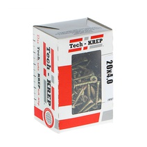 Изображение товара Tech-Krep Саморезы универсальные  20х4,0 мм (200 шт) желтые - коробка с ок. 102241