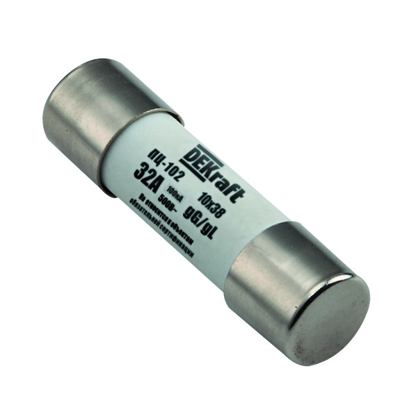 Изображение товара Dekraft Предохранитель цилиндрич. 2A 10x38 ПЦ-102