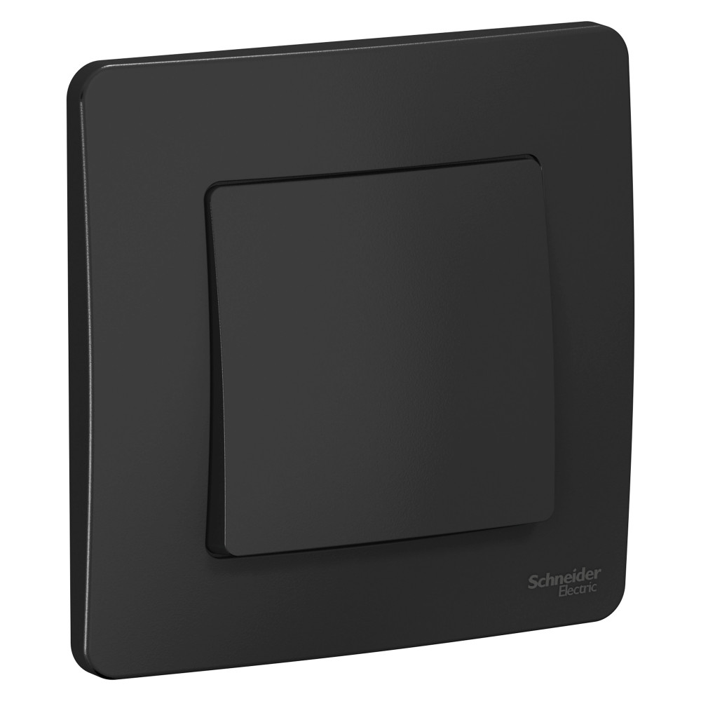 Изображение товара Systeme Electric Blanca внутр Антрацит Переключатель 1-клавишный, 10А, 250B