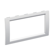 Изображение товара DKC Рамка универсальная на 4 модуля, цвет серый металлик