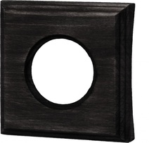 Изображение товара BIRONI Шедель Бук Угольно-черный Рамка 1-ая на бревно 280мм (скрытый монтаж)