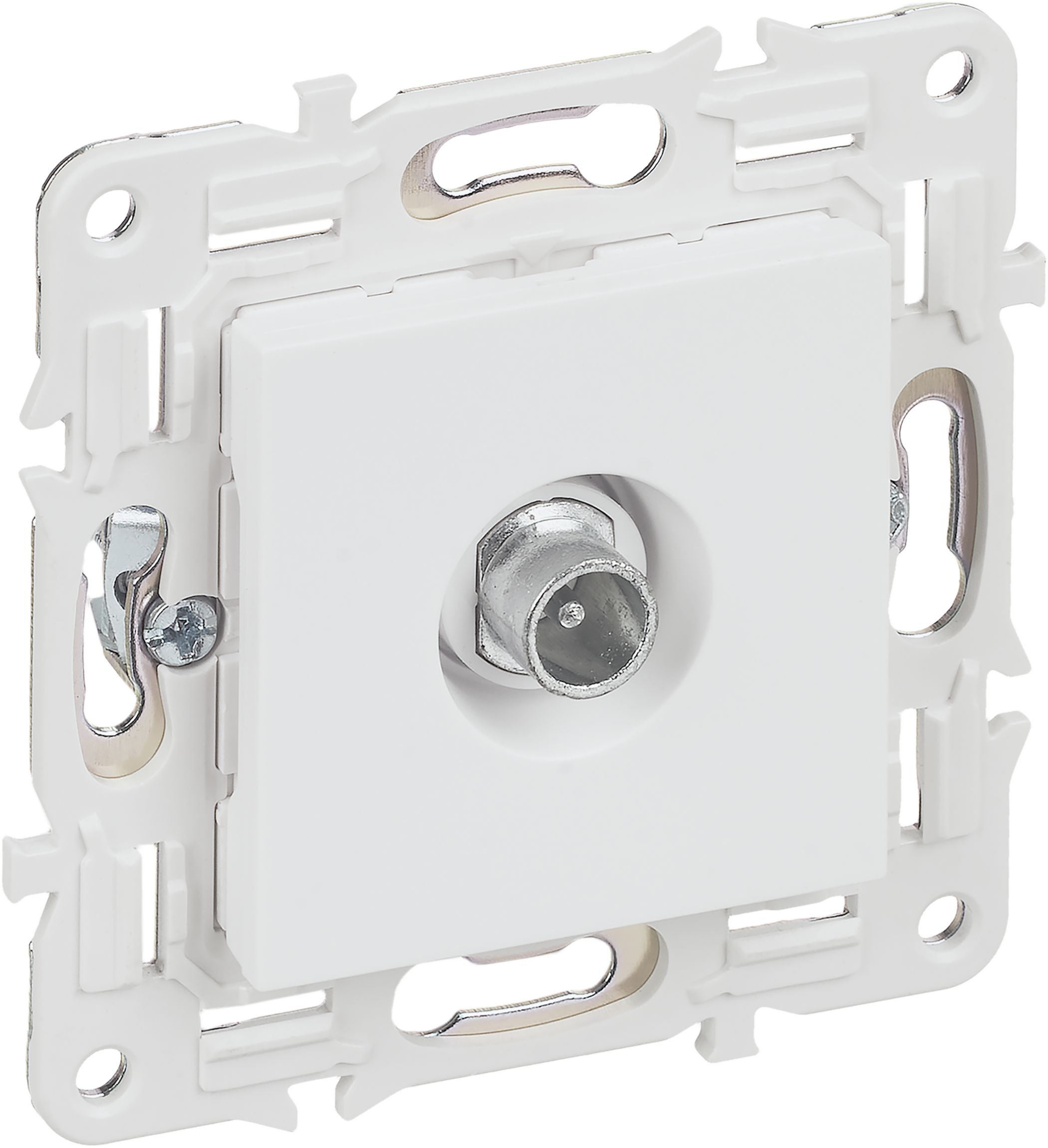 Изображение товара IEK SKANDY Арктический белый Розетка TV проходная SK-A17W