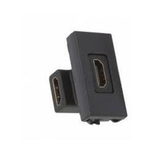 Изображение товара Simon Connect Графит: HDMI накладка для ЭУИ 22,5х45мм