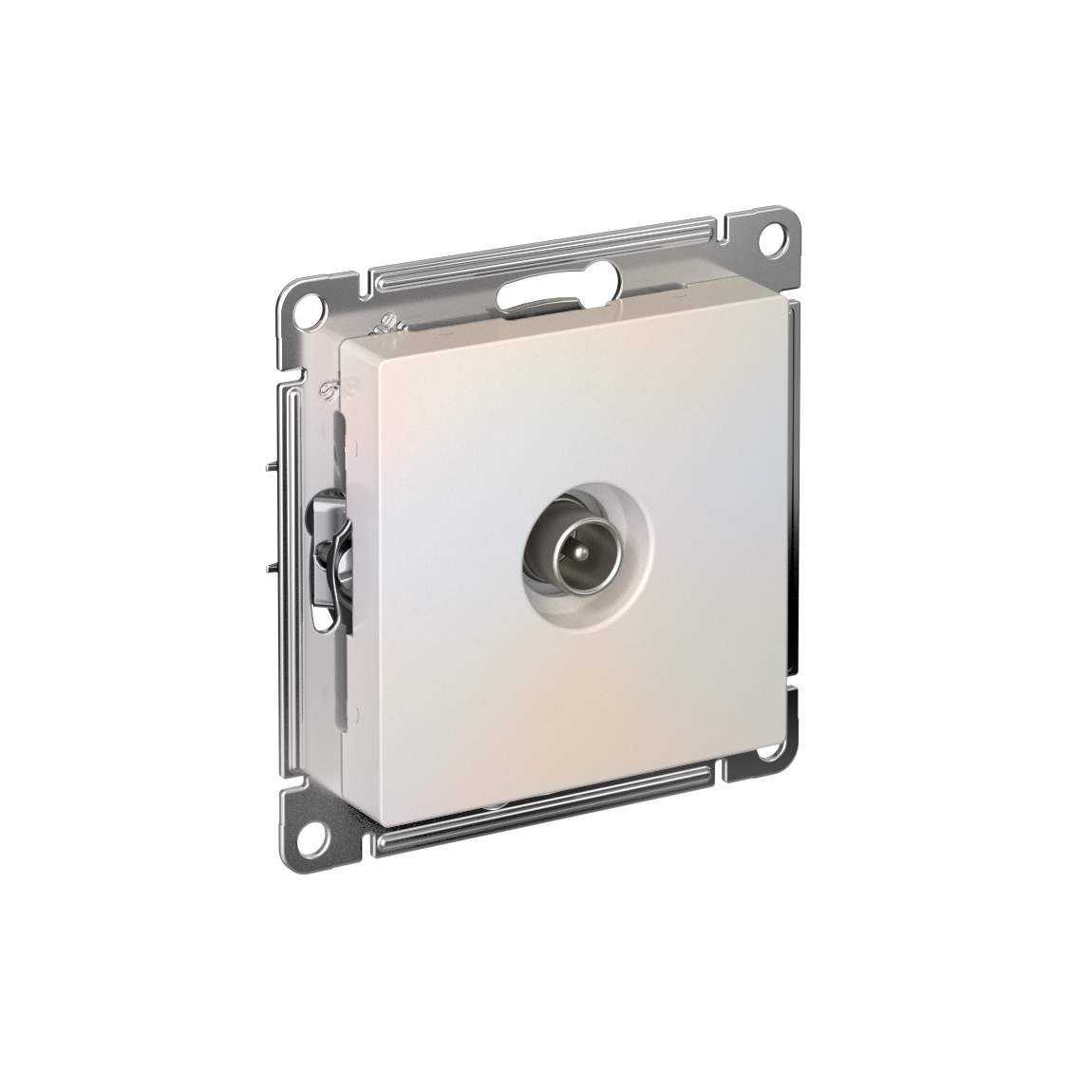 Изображение товара Systeme Electric AtlasDesign Жемчуг Розетка антенная одиночная TV коннектор, механизм