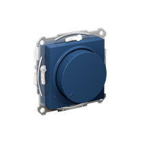 Изображение товара Systeme Electric AtlasDesign Аквамарин Светорегулятор (диммер) повор-нажим, LED, RC, 400Вт, мех.