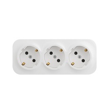 Изображение товара Legrand Quteo Белый Розетка 3-я с/з с шт.