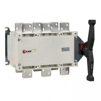 Изображение товара Рубильник EKF PowerSwitch 1000A 3P с ручкой управления надежный и безопасный