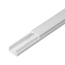 Изображение товара Промрукав  Кабель-канал белый 2-й замок в п/э 15х10 (234м/уп)