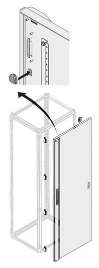 Изображение товара ABB Дверь глухая IP40 H=2000мм W=800мм
