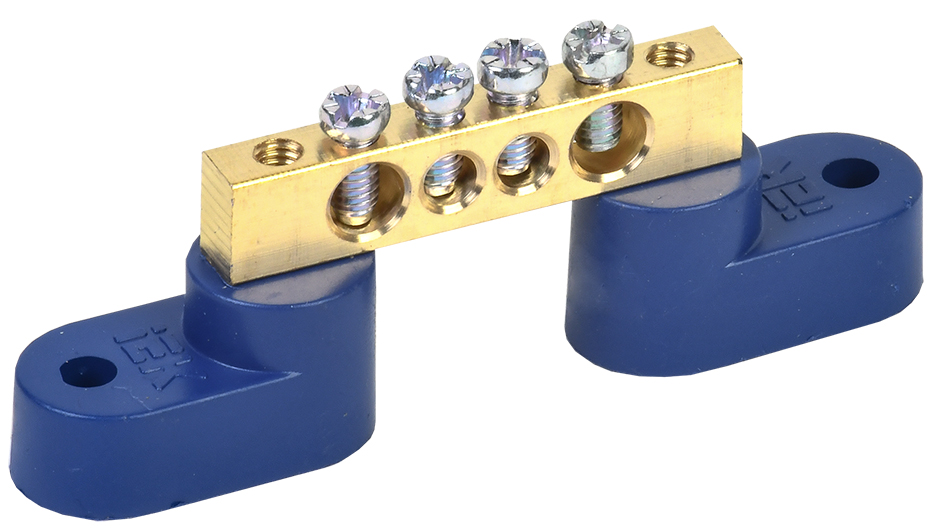 Изображение товара IEK Шина N ноль на двух угловых изол ШНИ-6х9-4-У2-С