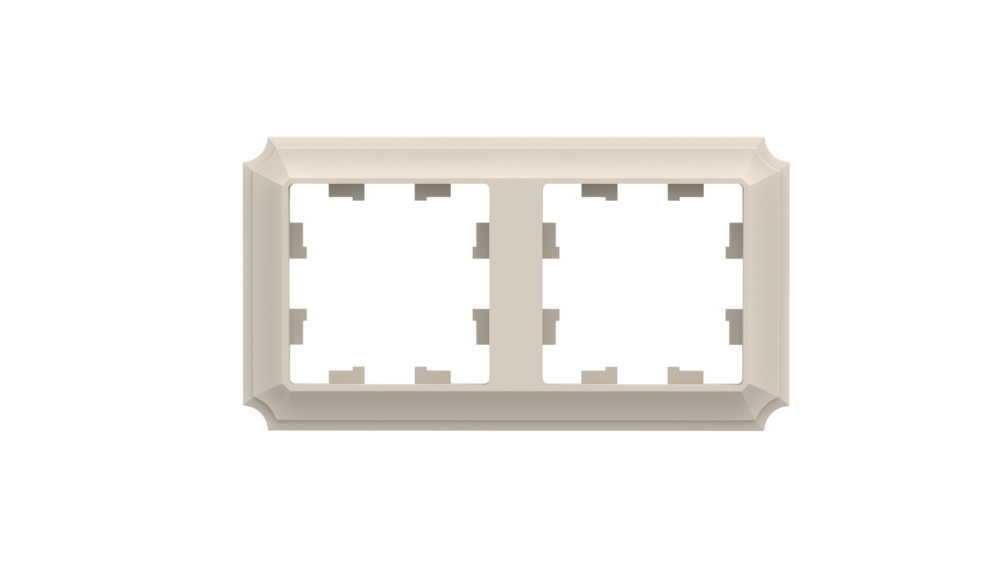 Изображение товара Systeme Electric AtlasDesign Antique Бежевый Рамка 2-ая, универсальная