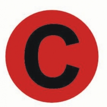 Изображение товара EKF PROxima Наклейка "C" d=20мм.