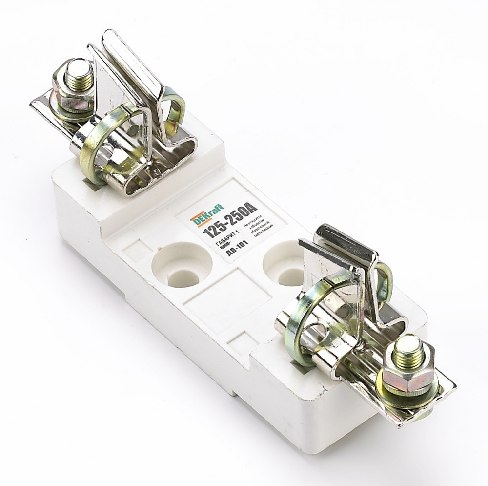 Изображение товара Держатель плавкого предохранителя ДП-101, 250 А, NH1 — DEKraft