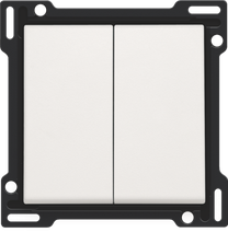 Изображение товара Niko Белый Клавиша двойная