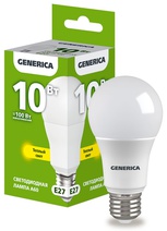 Изображение товара IEK GENERICA Лампа LED A60 груша 10Вт 230В 3000К E27