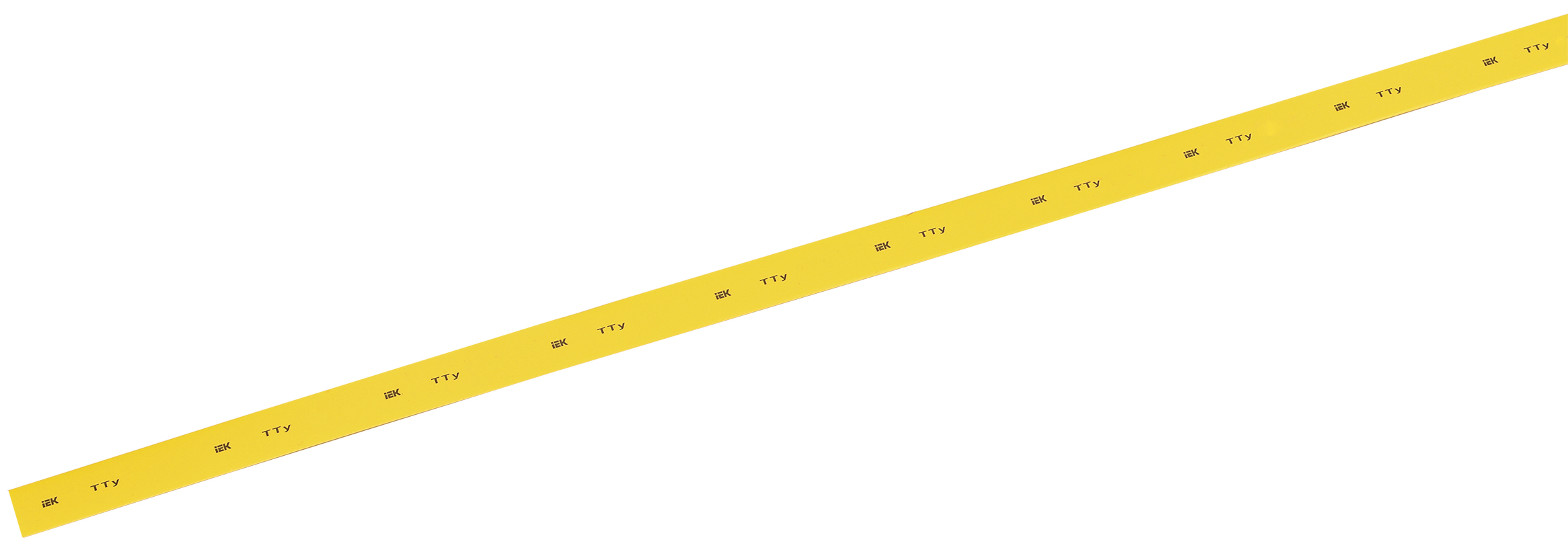 Изображение товара IEK ТТУ нг LS 16 8 желтая 1м термоусадочная трубка 15 мм² 1 м