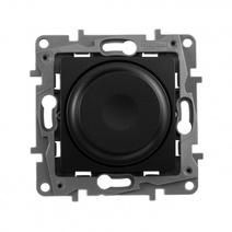 Изображение товара Legrand Etika Антрацит Светорегулятор поворотный, 300Вт, без нейтрали.