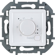 Изображение товара Legrand/Daccord INSPIRIA Белый Термостат с внешним датчиком для тёплых полов.