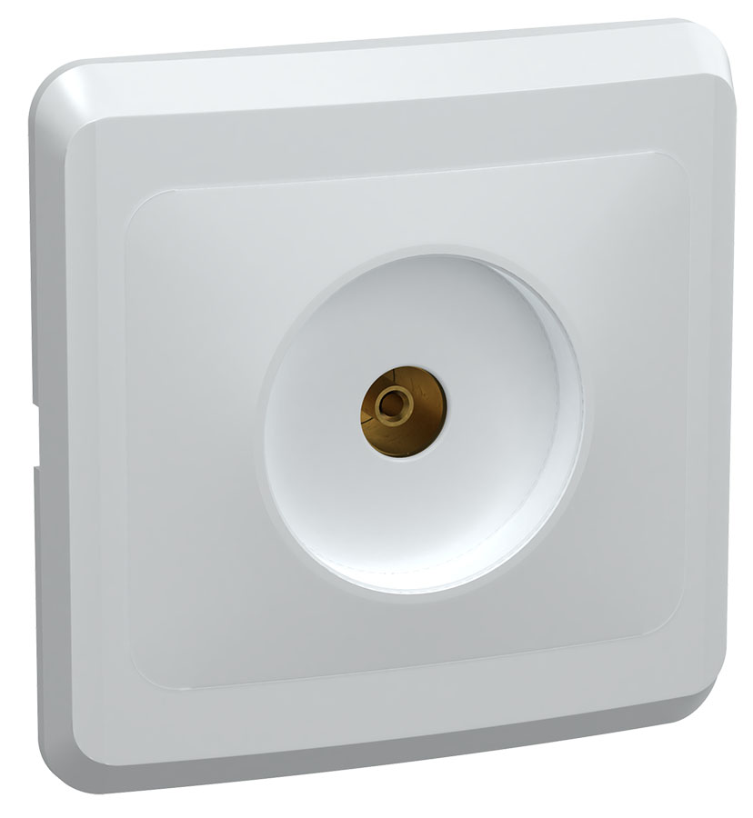 Изображение товара RТВ10-ВБ VEGA розетка 1-я телевиз. белая