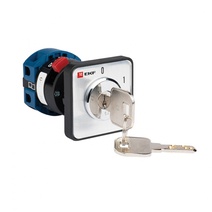 Изображение товара EKF PROxima Переключатель кулачковый ПК-1-113 10А 3P «0-1» с ключом.