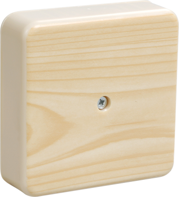 Изображение товара IEK КМ41219-04 коробка распаячная 100x100x29 мм сосна