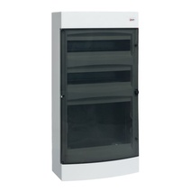 Изображение товара EKF Unix Щит комбинированный "Unix" прозрачная дверь (2х18 модулей + 1 монтажная плата) 4 габарит IP41.