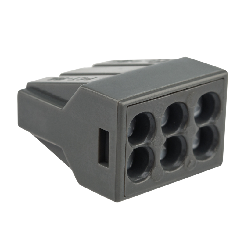 Изображение товара REXANT Электромонтажные экспресс-клеммы 773-306 (6*2.5мм² с пастой).