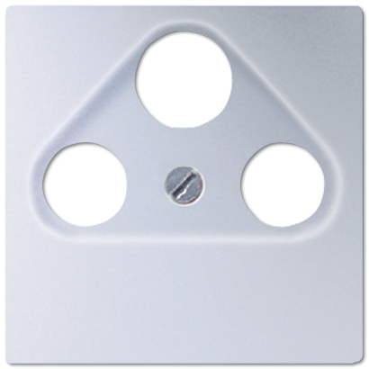 Изображение товара JUNG A 500 Алюминий Накладка TV-SAT-FM розетки