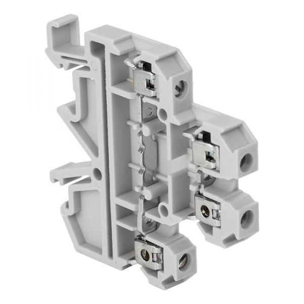 Изображение товара EKF PROxima Клемма винтовая двухуровневая JXB-4/35 серая.