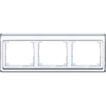 Изображение товара JUNG SL 500 Белая Рамка 3-ая горизонтальная