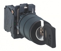 Изображение товара Schneider Electric XB5 Переключатель 22мм 3 позиции с ключем