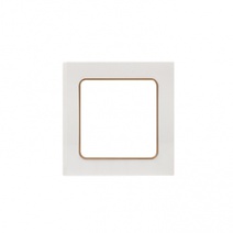 Изображение товара Рамка EKF Стокгольм Белый Линяя шампань 1-ая