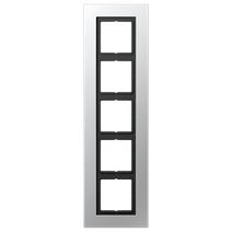 Изображение товара JUNG LS plus Алюминий Рамка 5-ая