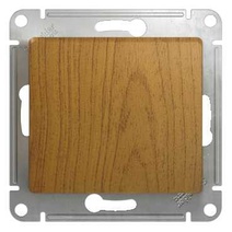 Изображение товара Systeme Electric Glossa Дерево Дуб Переключатель перекрестный, сх.7, 10АХ