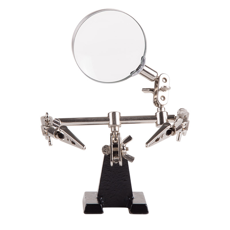 Изображение товара REXANT Держатель "третья рука" с лупой х3.