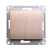 Изображение товара Systeme Electric Glossa Сосна Переключатель 1-клавишный, сх.6, 10АХ, механизм